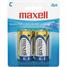 Maxell C Alkaline Battery 2 Pack C2 MAXELL